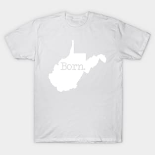 West Virginia Born WV T-Shirt